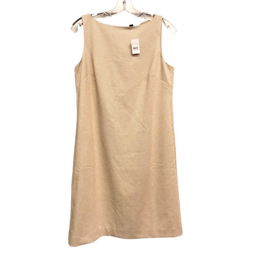 Dress Casual Short By Ann Taylor In Tan, Size:S