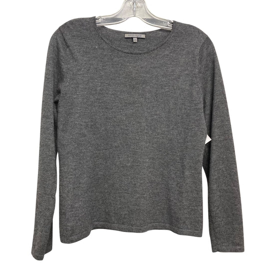Sweater Cashmere By Anne Klein In Grey, Size:Mp