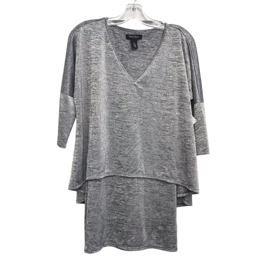 Top Ls By White House Black Market In Grey, Size:S