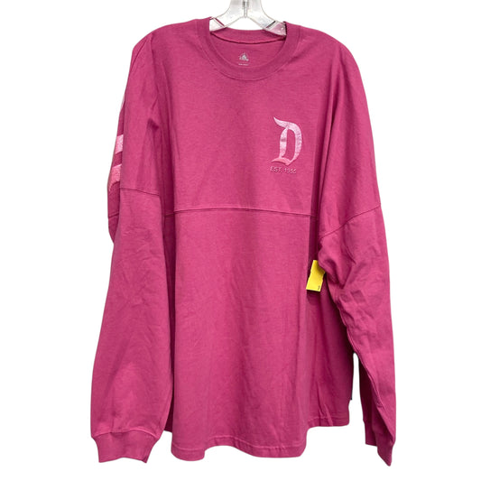 Top Ls By Disney In Pink, Size:1X