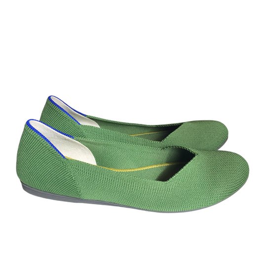 Shoes Flats By Rothys In Green, Size:7