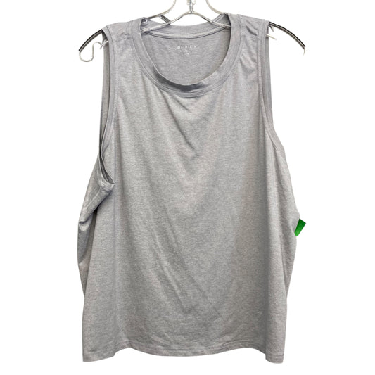Athletic Tank Top By Athleta In Grey, Size: 2x