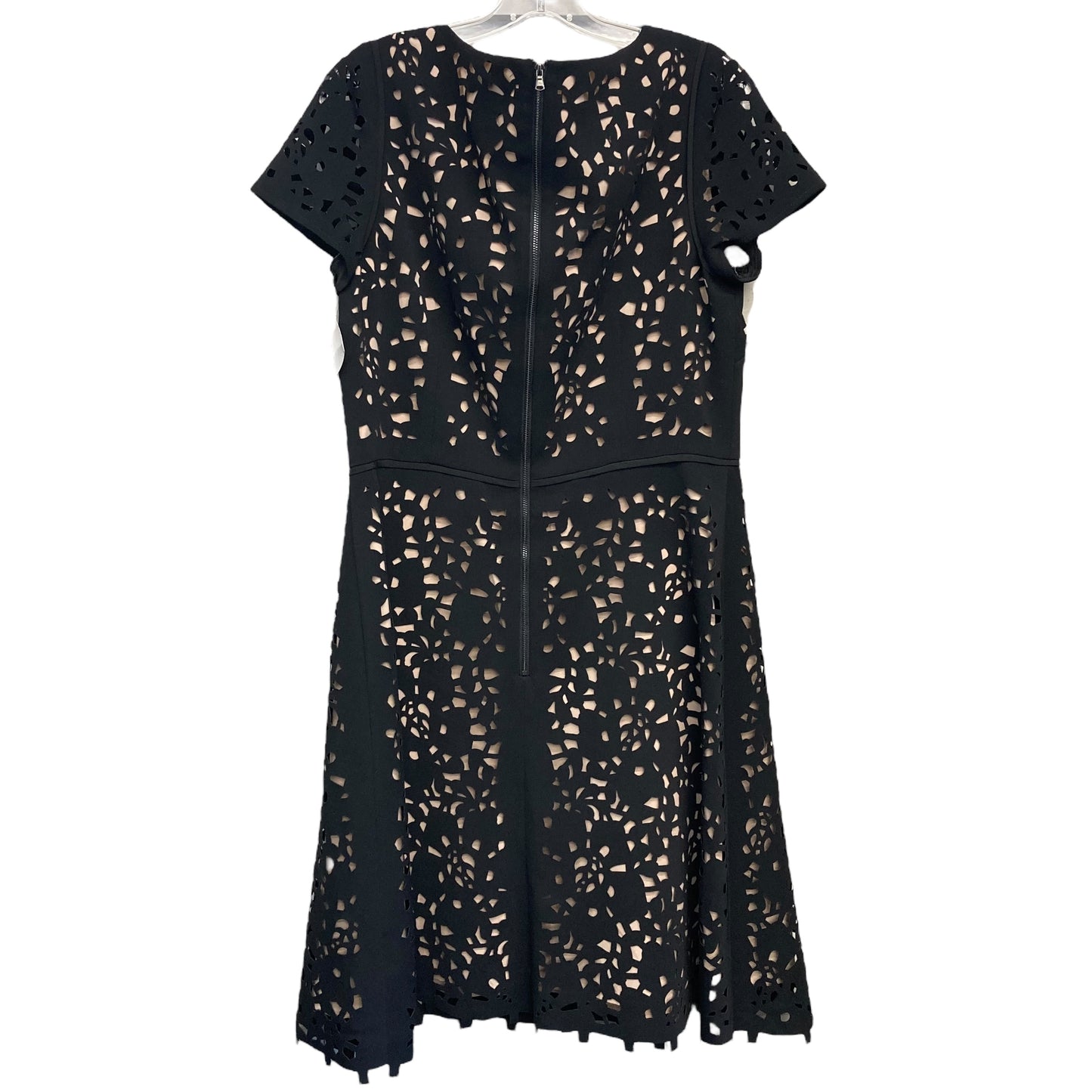 Dress Party Short By Nue by Shani In Black & Tan, Size:L