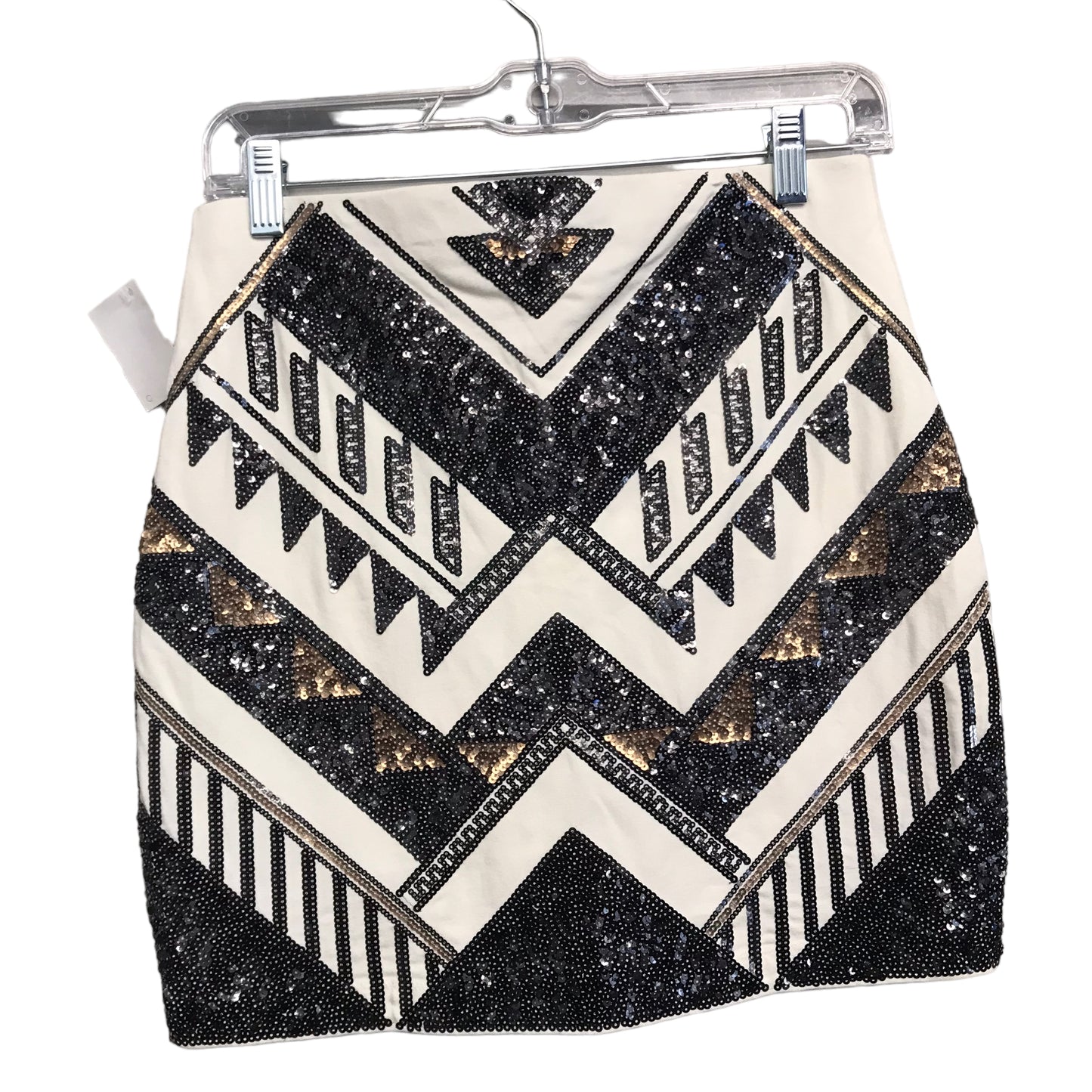 BLACK & WHITE SKIRT MINI & SHORT by EXPRESS Size:4