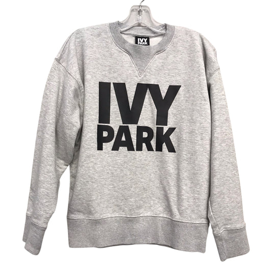 Sweatshirt Crewneck By Ivy Park In Grey, Size:Xs