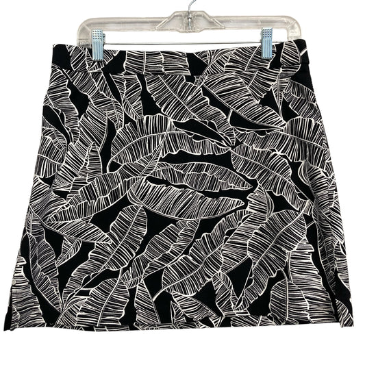 Skort By Rafaella In Black & White, Size:8