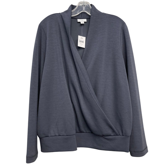 Top Ls By J. Jill In Slate Blue, Size:L