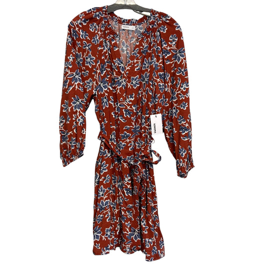 Dress Casual Midi By Sonoma In Brown, Size:Xl