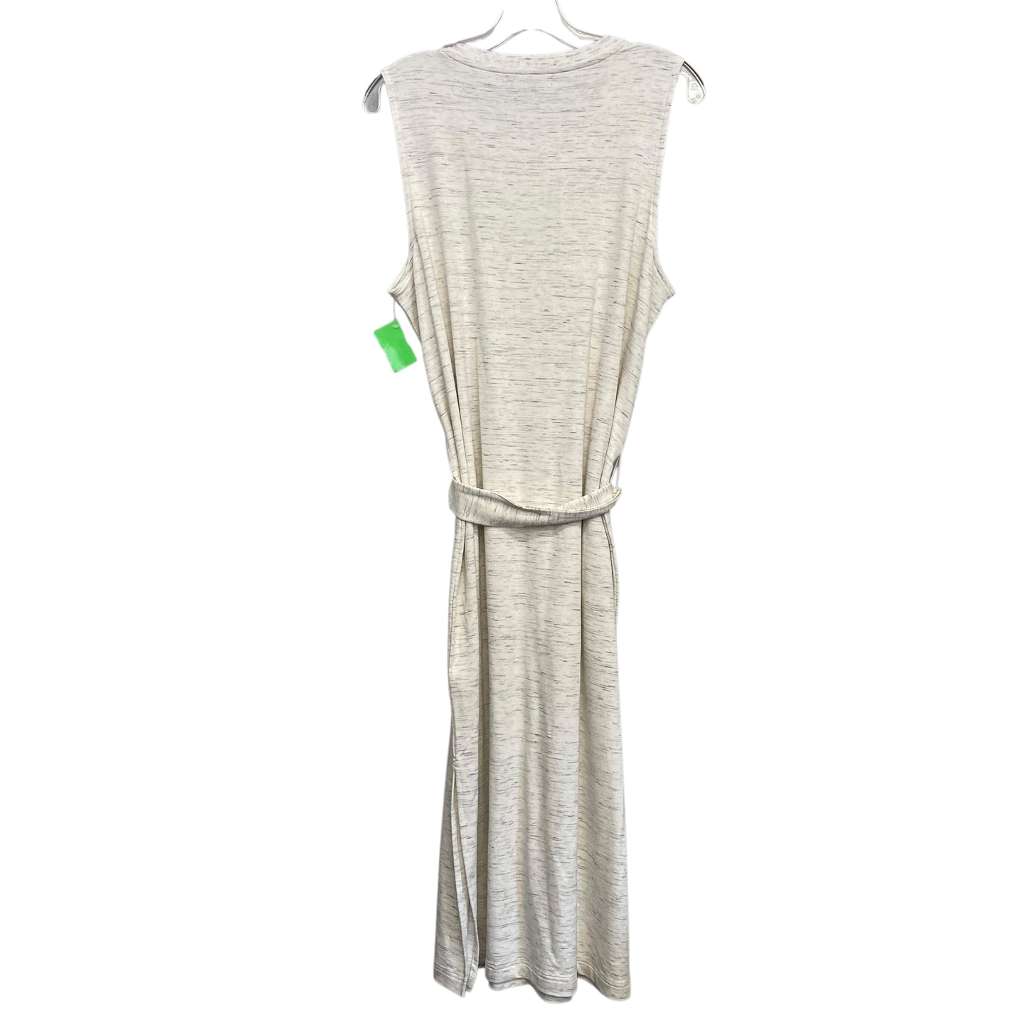 Dress Casual Midi By Banana Republic In Cream, Size:L