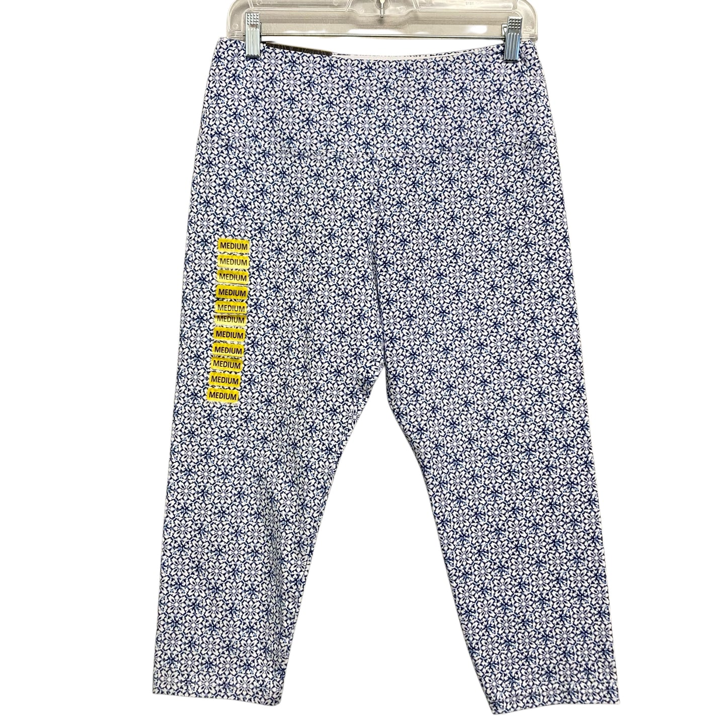 Capris By Casablanca In Blue & White, Size:8