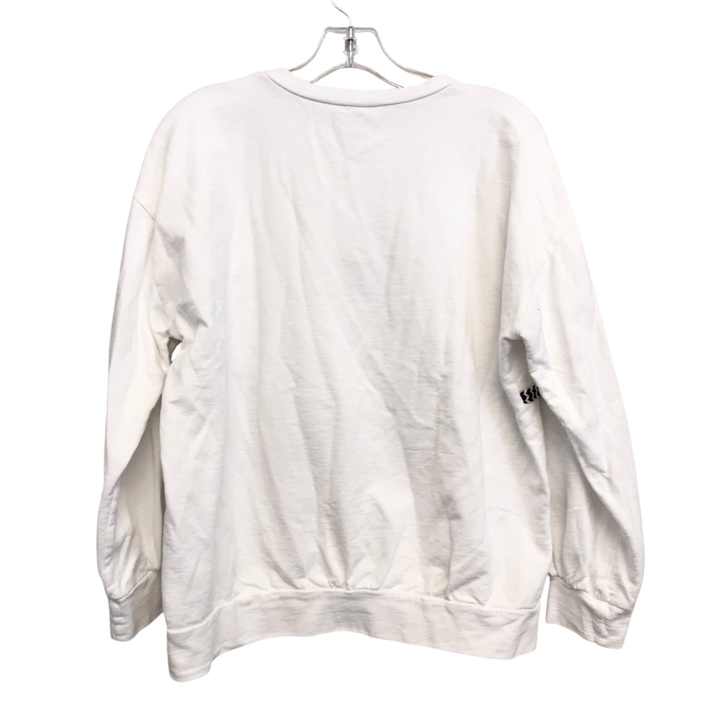 WHITE TOP LS by Bucket List Size:M