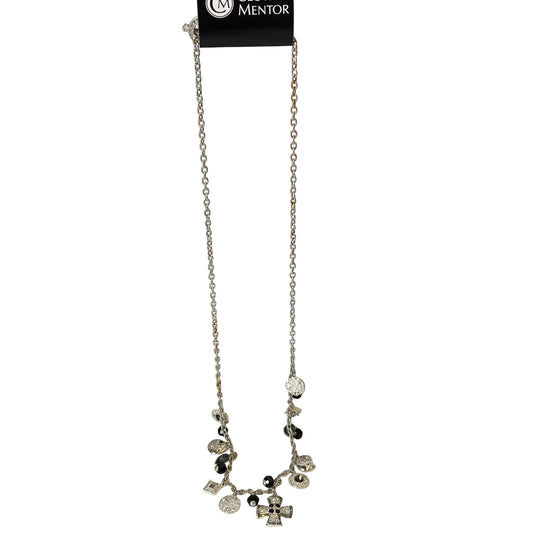 Necklace Statement By Heidi Daus In Black & Silver