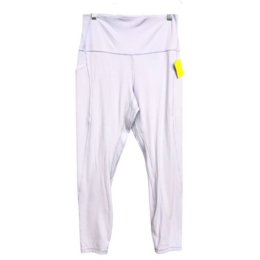 Athletic Leggings By Lululemon In Purple, Size:M