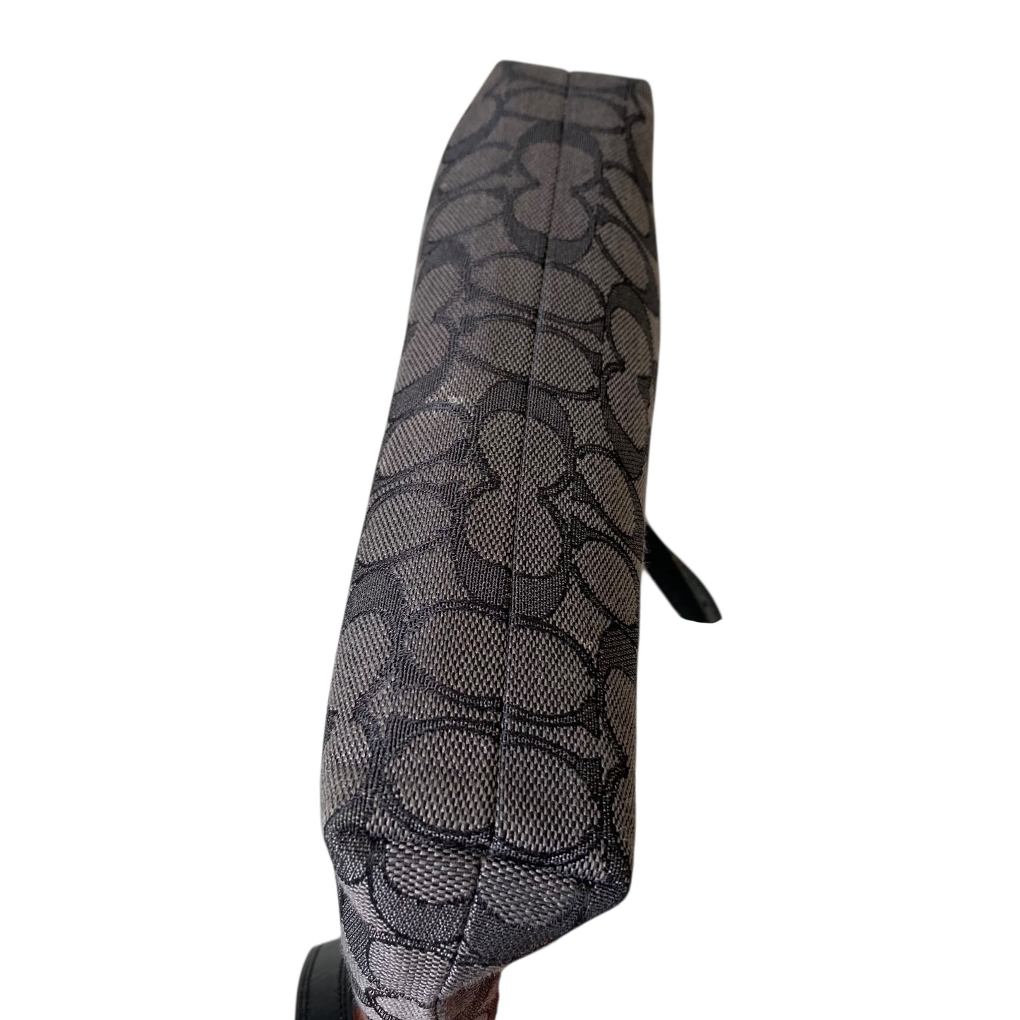 Crossbody Designer By Coach In Black & Grey, Size:Medium