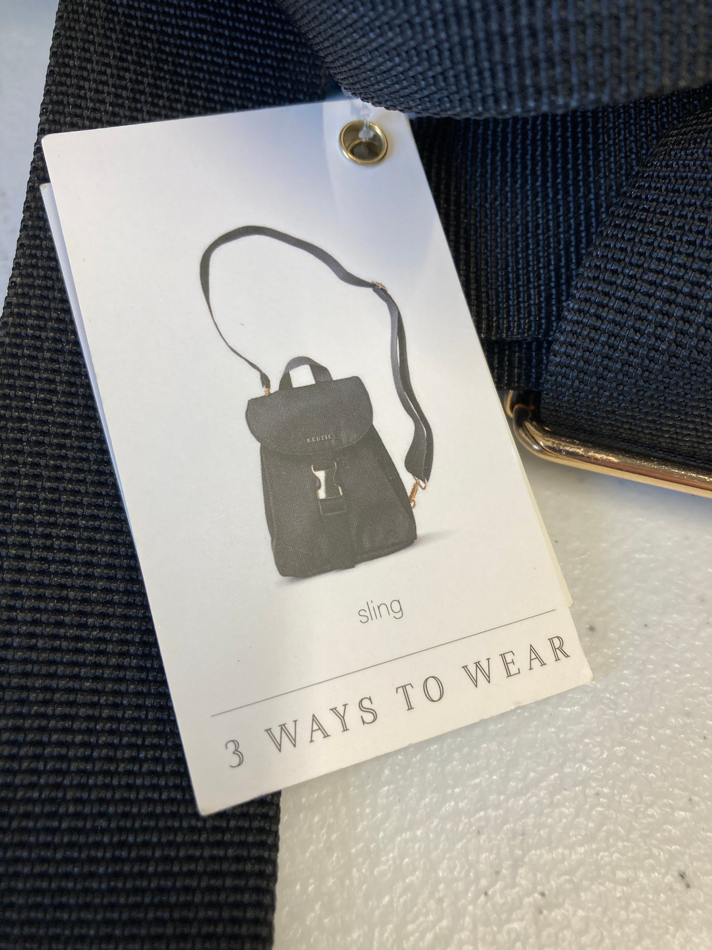 Backpack By Kedzie In Black, Size:Small