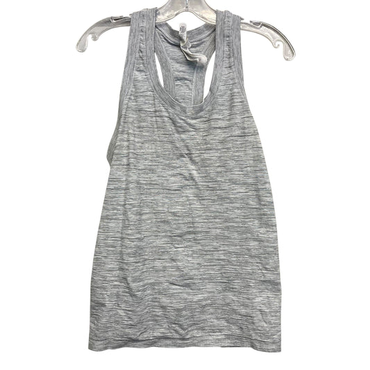 Athletic Tank Top By Athleta In Grey, Size:M