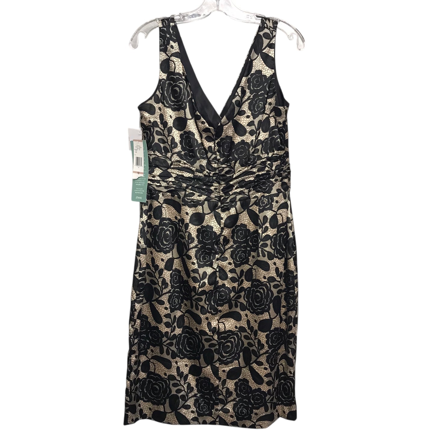 Dress Party Short By Jones Wear In Black & Tan, Size:L