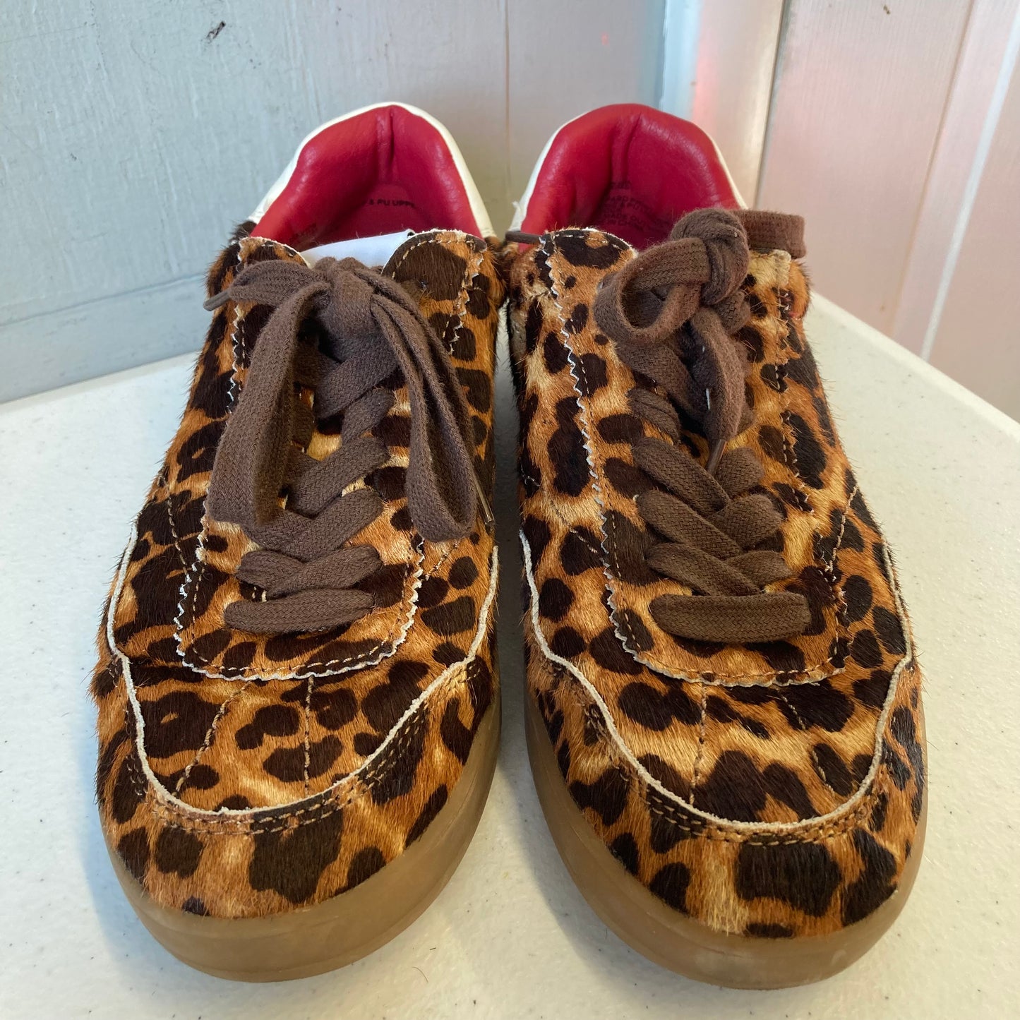 Shoes Sneakers By Steve Madden In Animal Print, Size:7.5