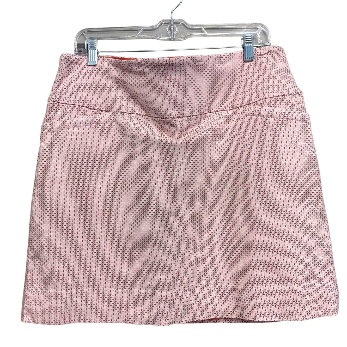 Athletic Skort By Sc & Co In Orange & White, Size:Xl