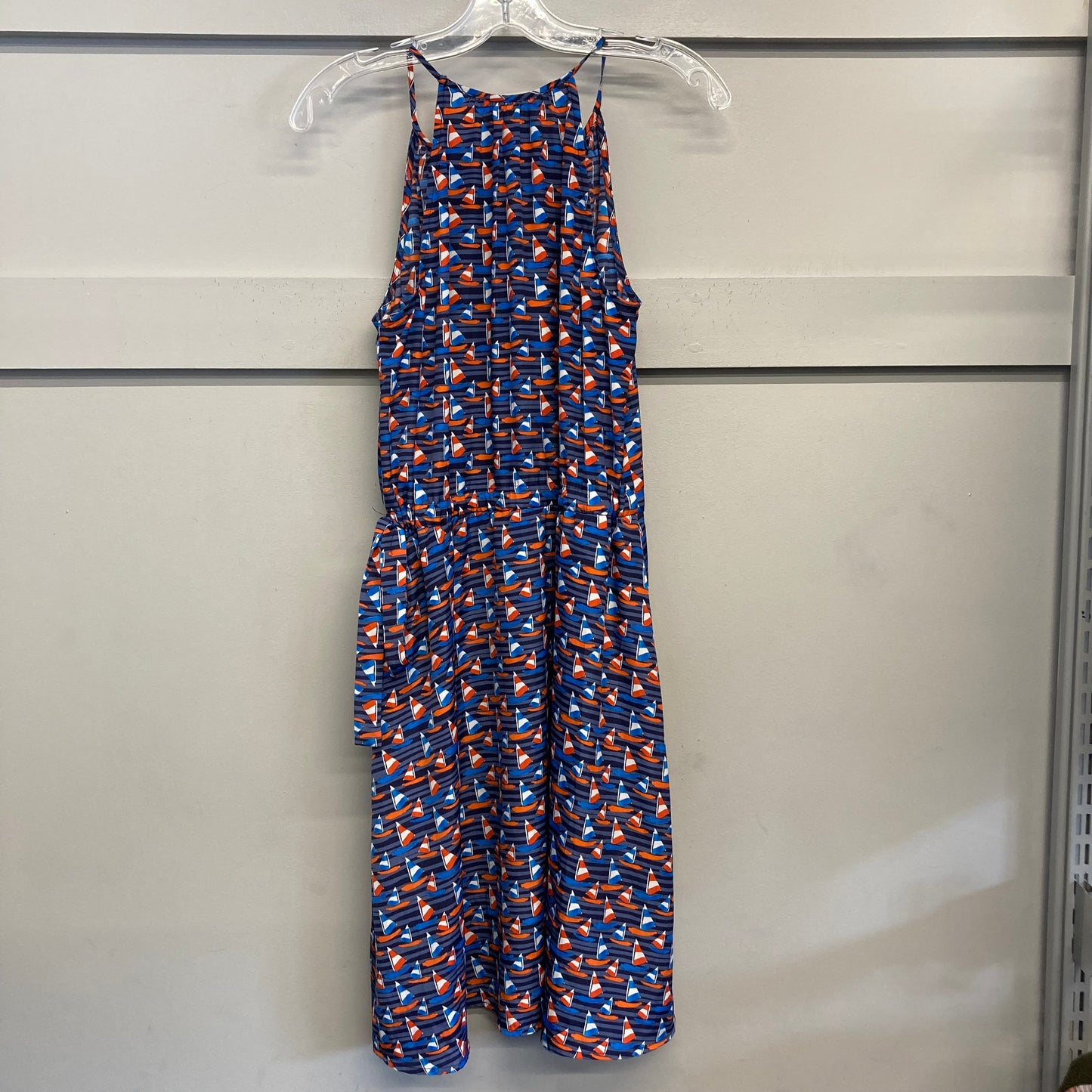 Dress Casual Short By Hawthorn In Blue & Red, Size:S