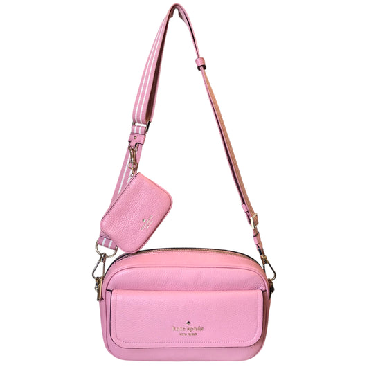 Crossbody Designer By Kate Spade In Pink, Size:Medium