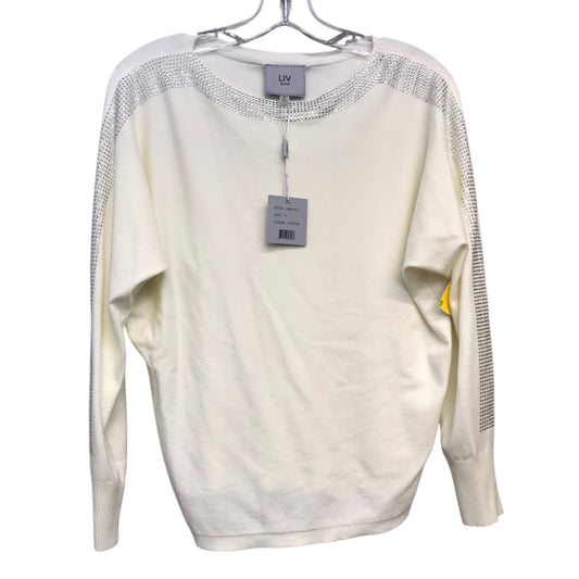 Sweater By Liv In Ivory, Size:S