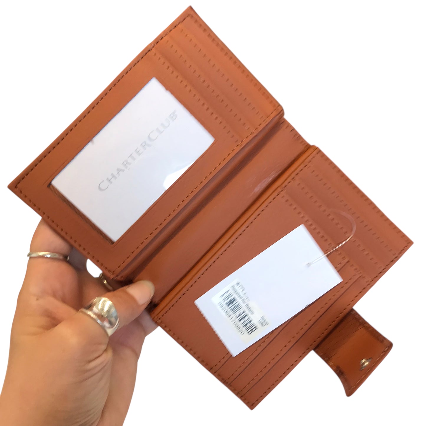 Wallet By Charter Club In Brown, Size:Small