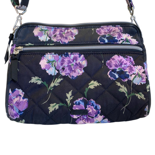 Crossbody By Vera Bradley In Floral Print, Size:Medium