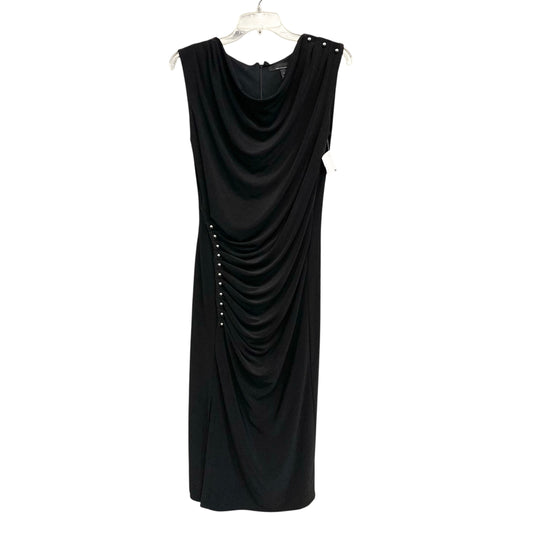 Dress Party Midi By White House Black Market In Black, Size:Xs