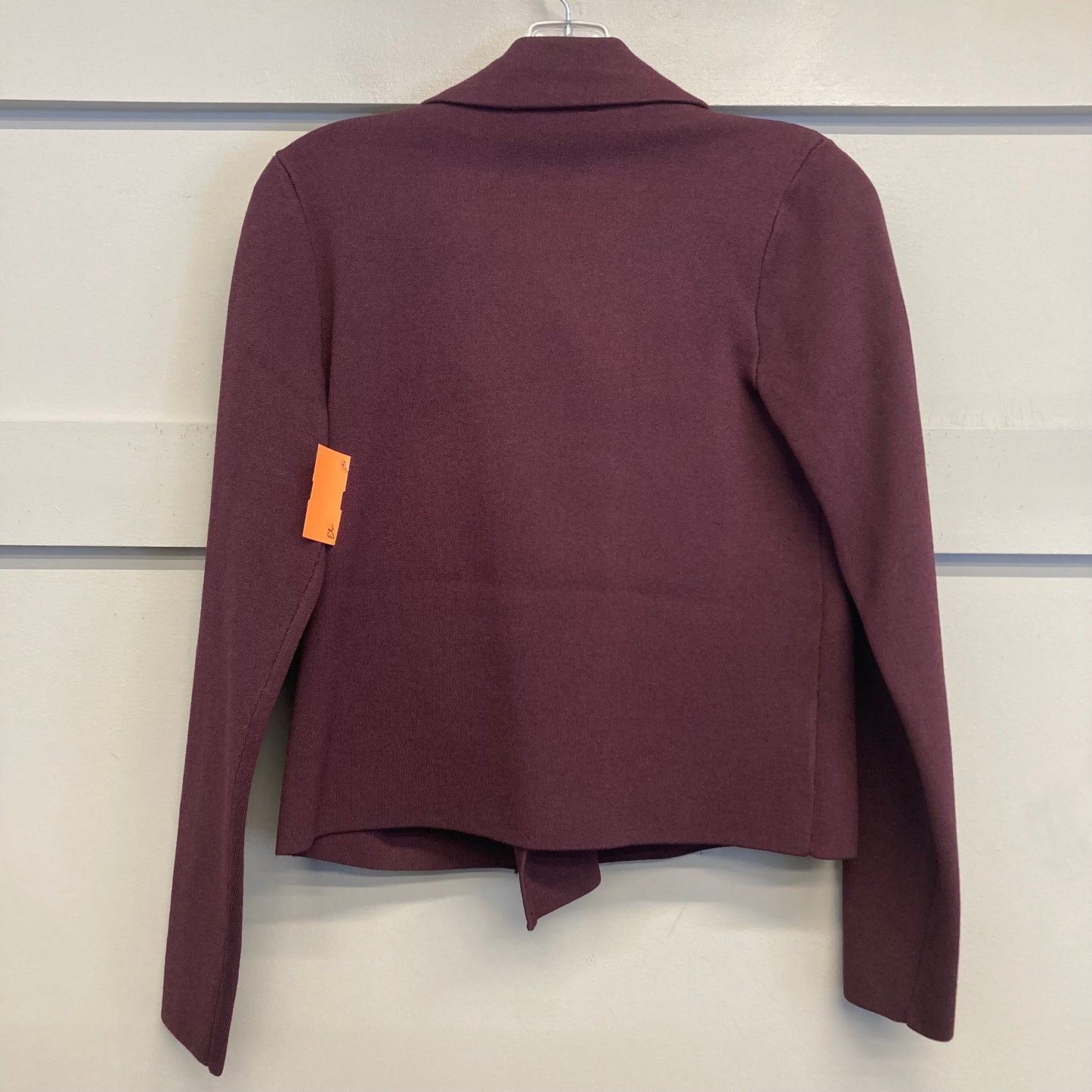 Blazer By Ann Taylor In Maroon, Size:Xs