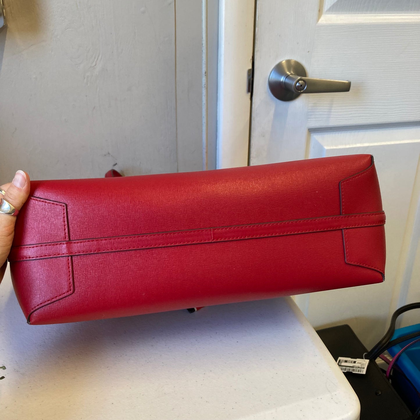 Tote Designer By Kate Spade In Red, Size:Large