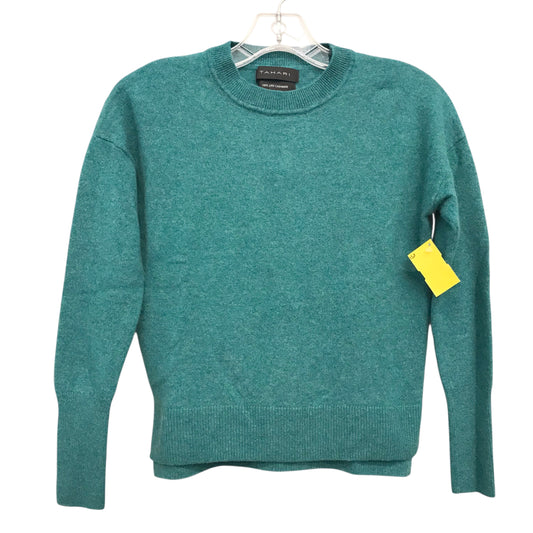 Sweater Cashmere By Tahari In Teal, Size:S