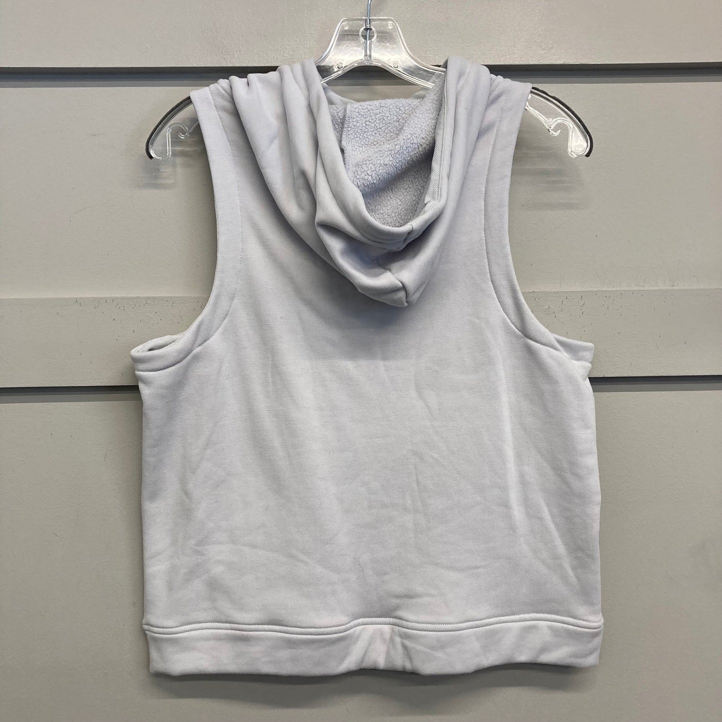 Athletic Sweatshirt Hoodie By Nobull In Grey, Size:S