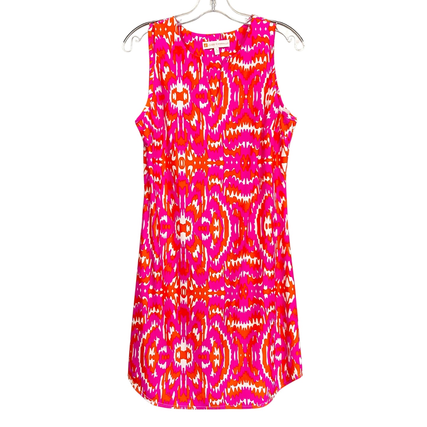 Dress Casual Short By Jude Connally In Orange & Pink, Size:S
