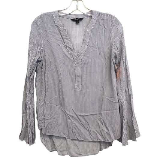 Top Ls By Simply Vera In Striped Pattern, Size:Sp