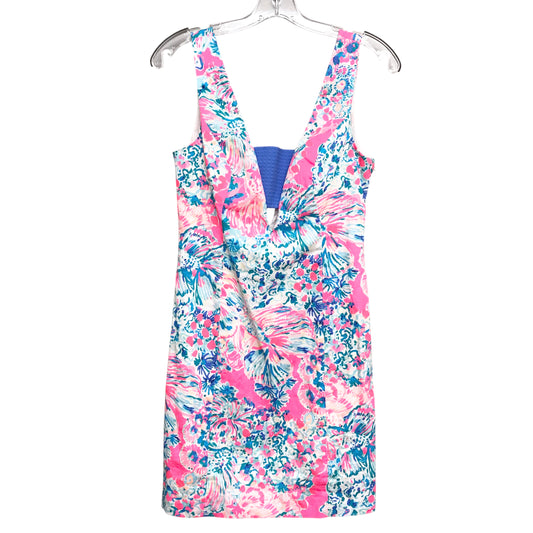 Dress Designer By Lilly Pulitzer In Blue & Pink, Size:Xs