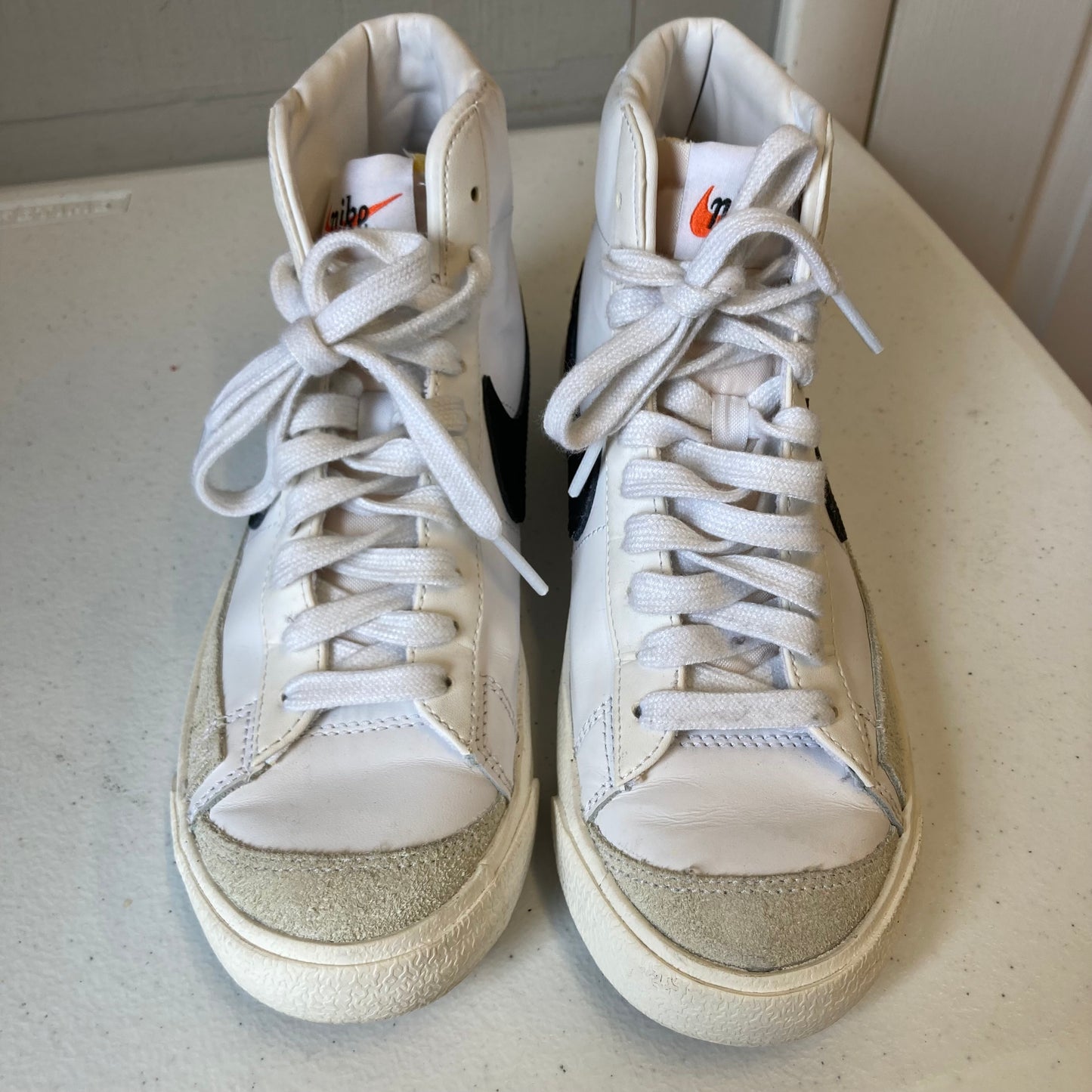 Shoes Athletic By Nike Apparel In White, Size:6.5