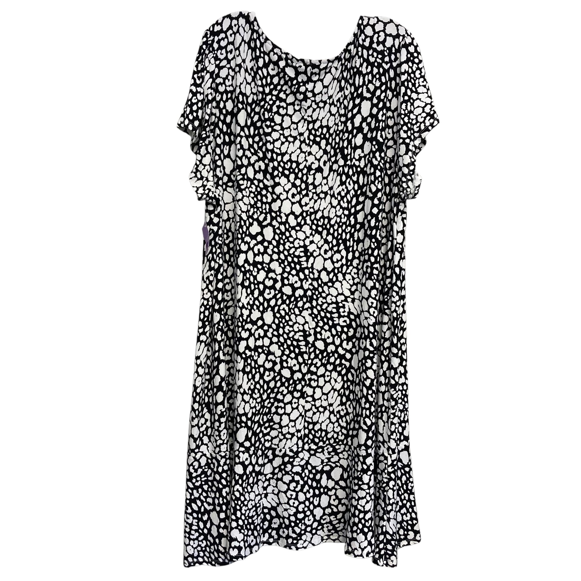 rachel zoe black and white dress Rachel Zoe Womens XS Shirt Dress Midi Maxi Buttons Collar Black White New