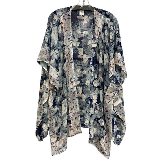 Kimono By Simply Noelle In Floral Print, Size:Osfm