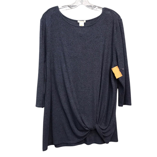 Top Ls By Matty M In Blue, Size:L