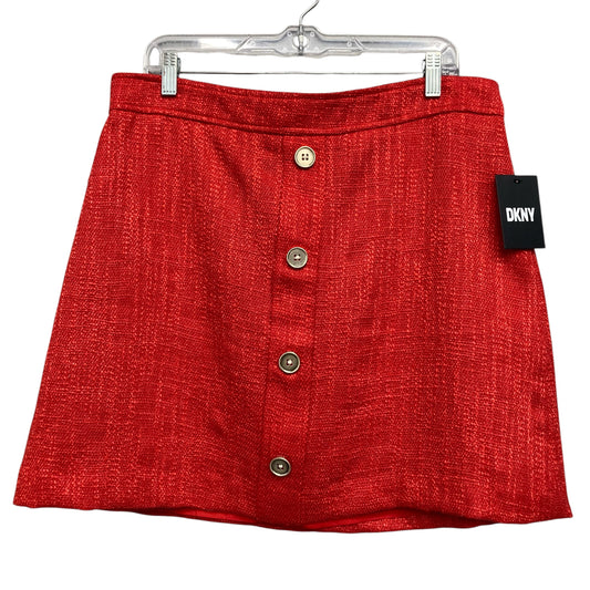 Skirt Mini & Short By Dkny In Red, Size:14