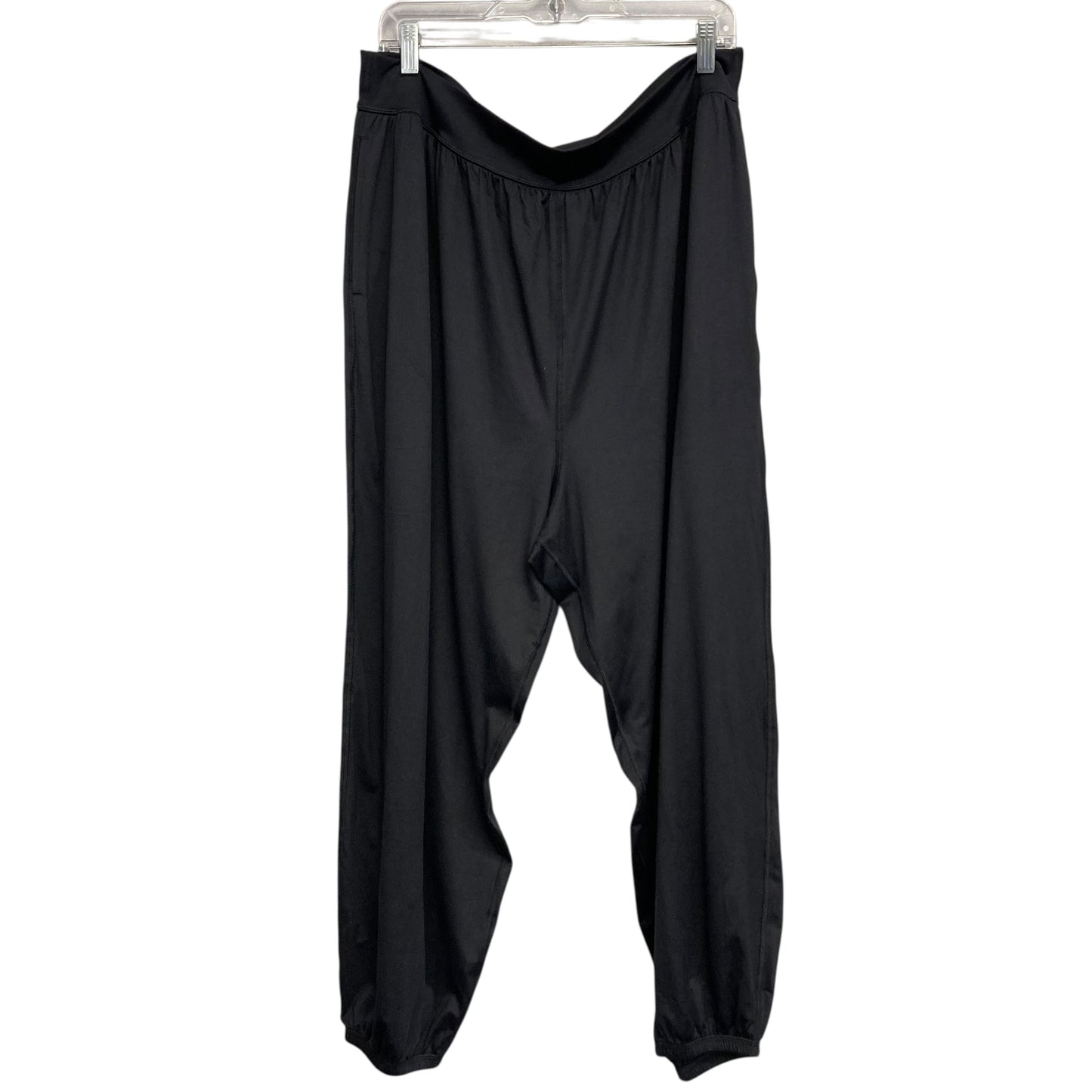 Athletic Pants By Offline In Black, Size:1X