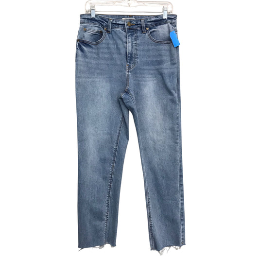 Jeans Straight By Oat In Blue Denim, Size:10