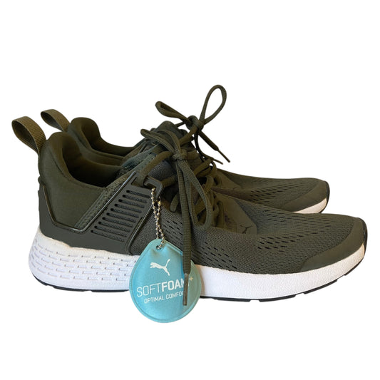 Shoes Athletic By Puma In Green, Size:6.5