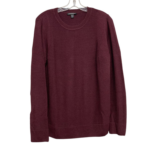 Sweater By Hilary Radley In Maroon, Size:L
