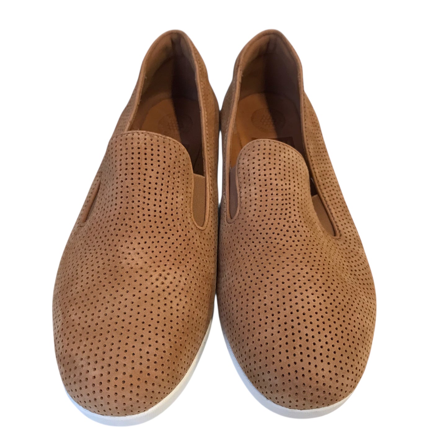 Shoes Sneakers By Fitflop In Tan & White, Size:7