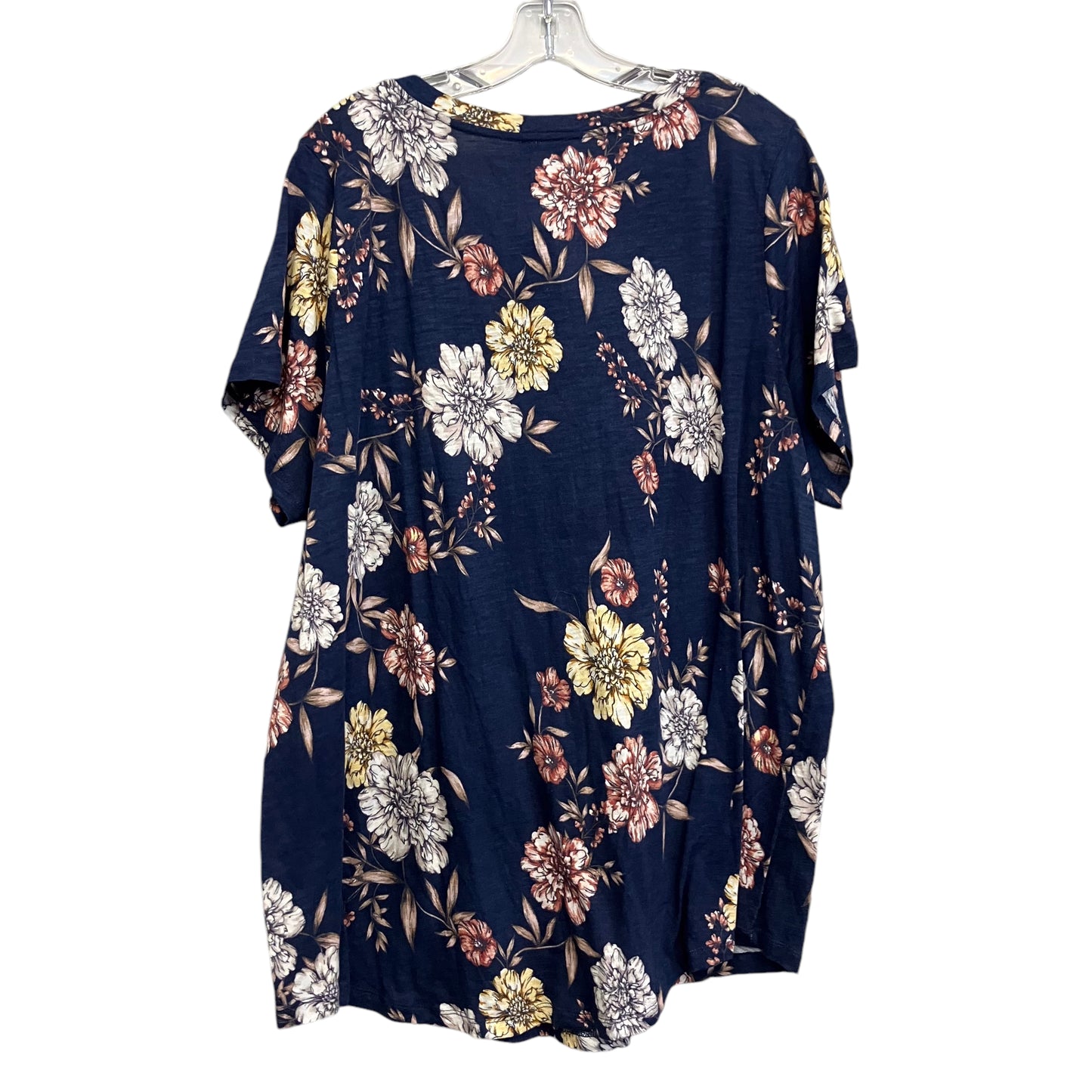 Top Ss By Torrid In Floral Print, Size:3X