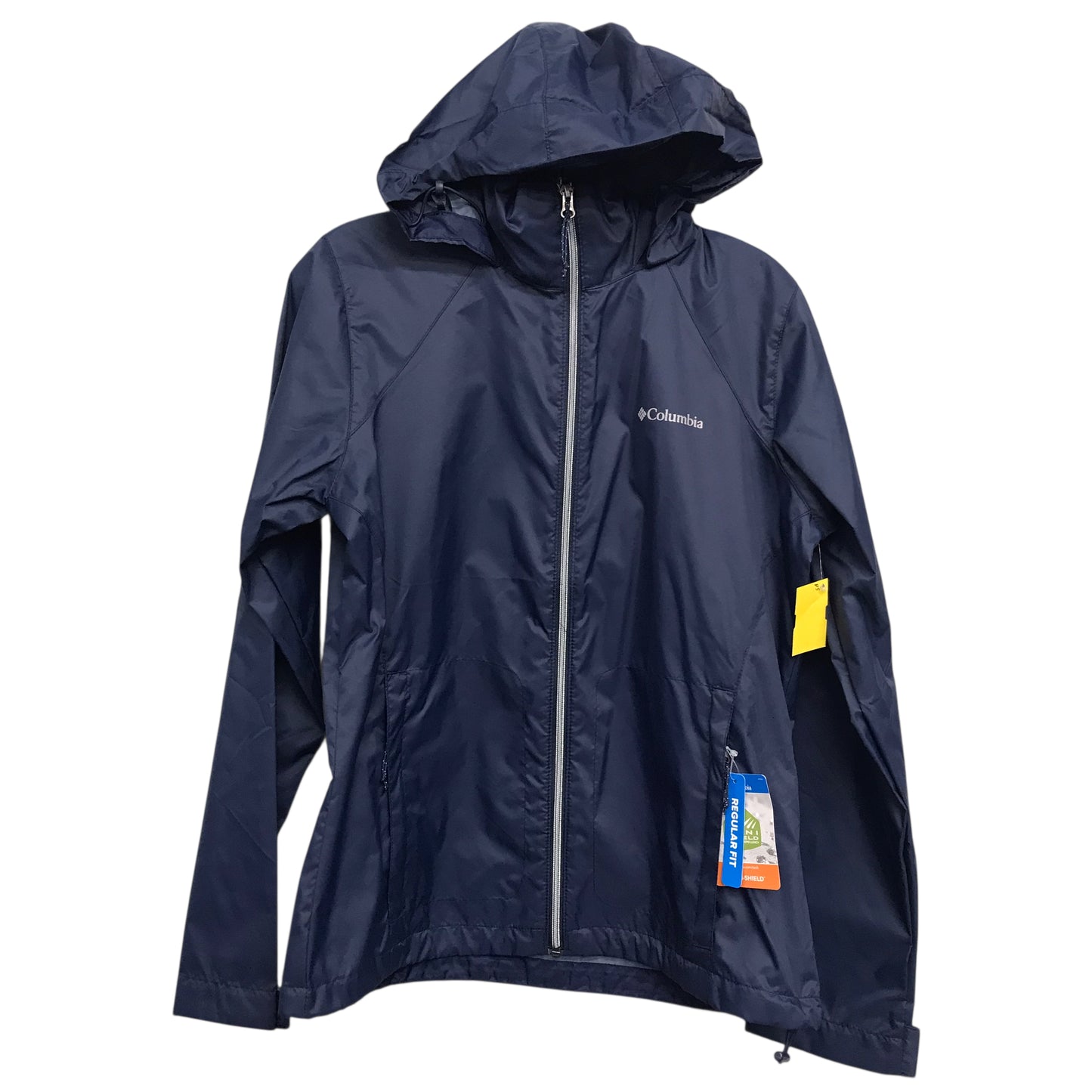 Jacket Windbreaker By Columbia In Navy, Size:M