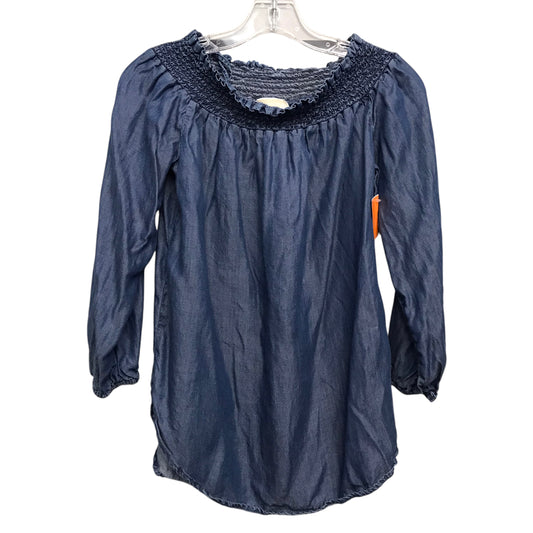 Top Ls By Michael By Michael Kors In Blue Denim Size: XS