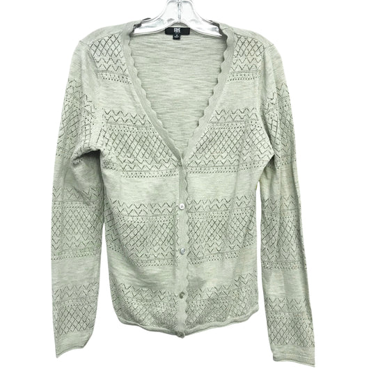 Cardigan Designer By Frye In Green, Size:M
